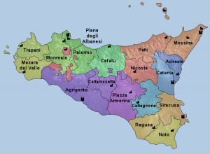 ako je rozdelená Sicília nájdete tu u Naty