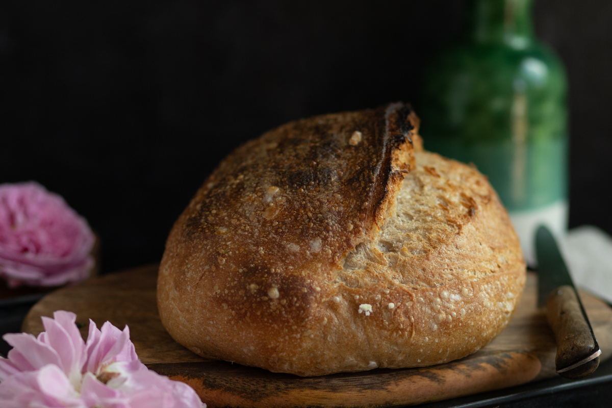 Recept na nadýchaný celoznný kváskový chlieb od Naty