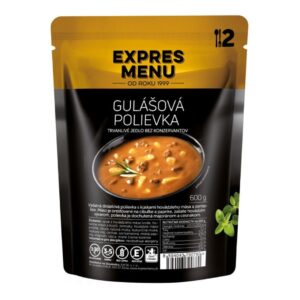 gulášová polievka expres menu