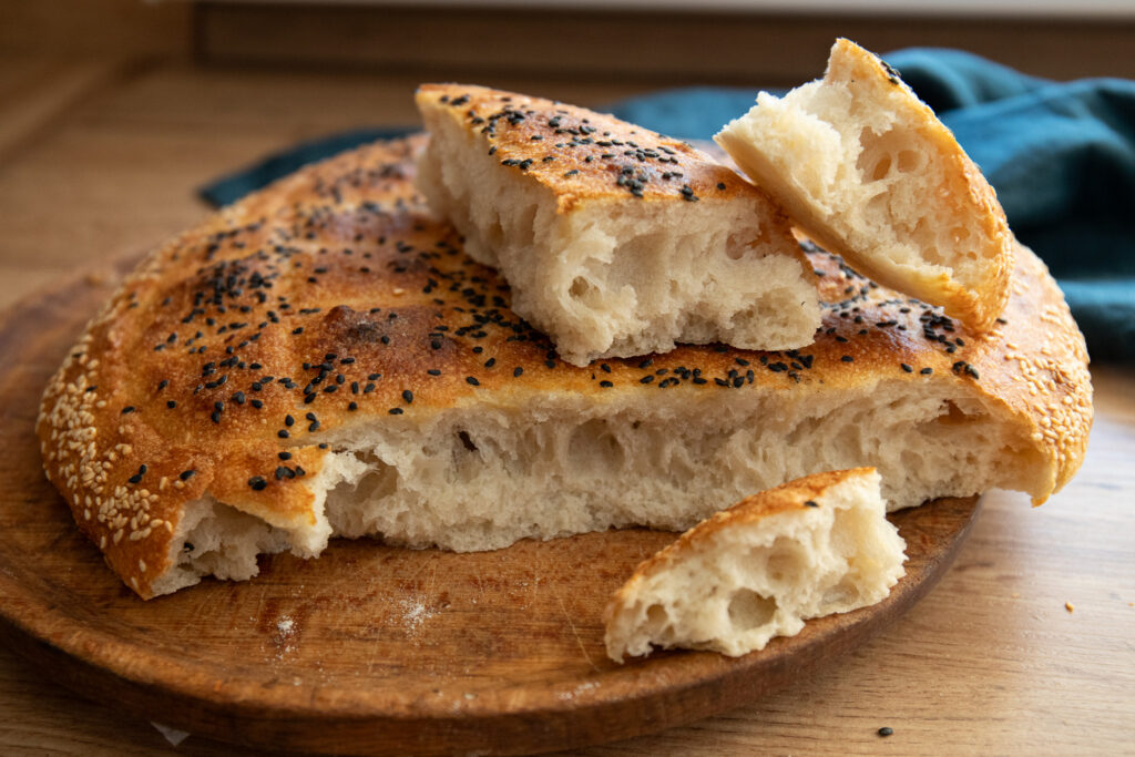chlieb ramazan pidesi z kvásku od Naty 