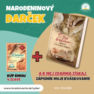 Kváskování 1 + Zápisník zdarma